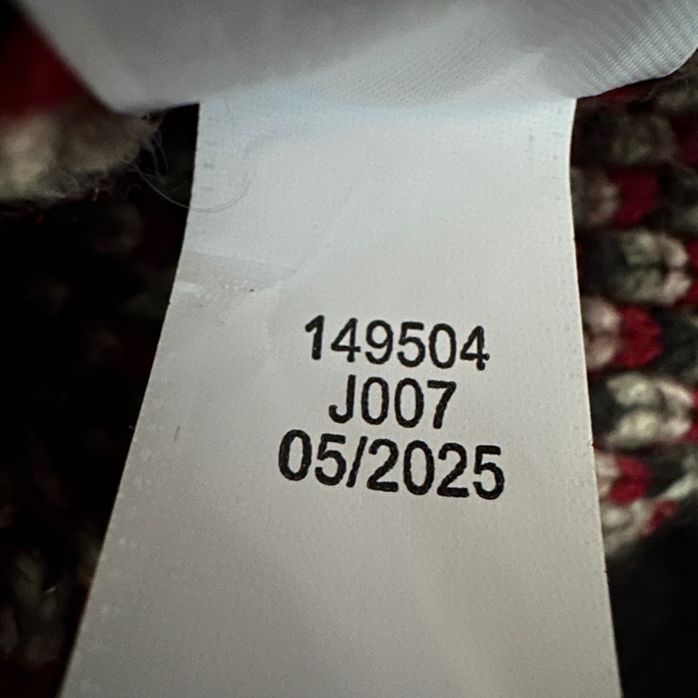 Lucky Brand Men's‎ XXL Sweater Grey Red Southwestern Geometric Knit 149504 - Picture 9 of 12